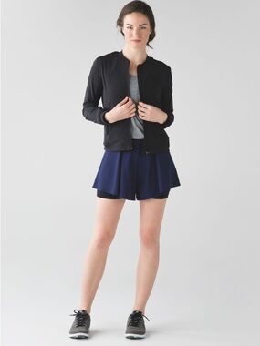 Lululemon Cruiser Short Deep Navy / Black size 4